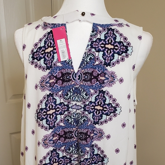 Xhilaration Sleeveless Short Mandala Dress - Picture 4 of 8